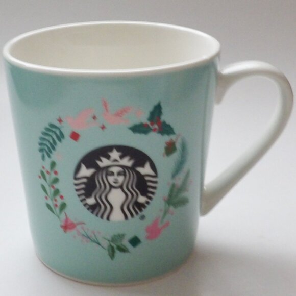 Starbucks 2019 Holiday Wreath Coffee Mug 18 Oz - Picture 8 of 8
